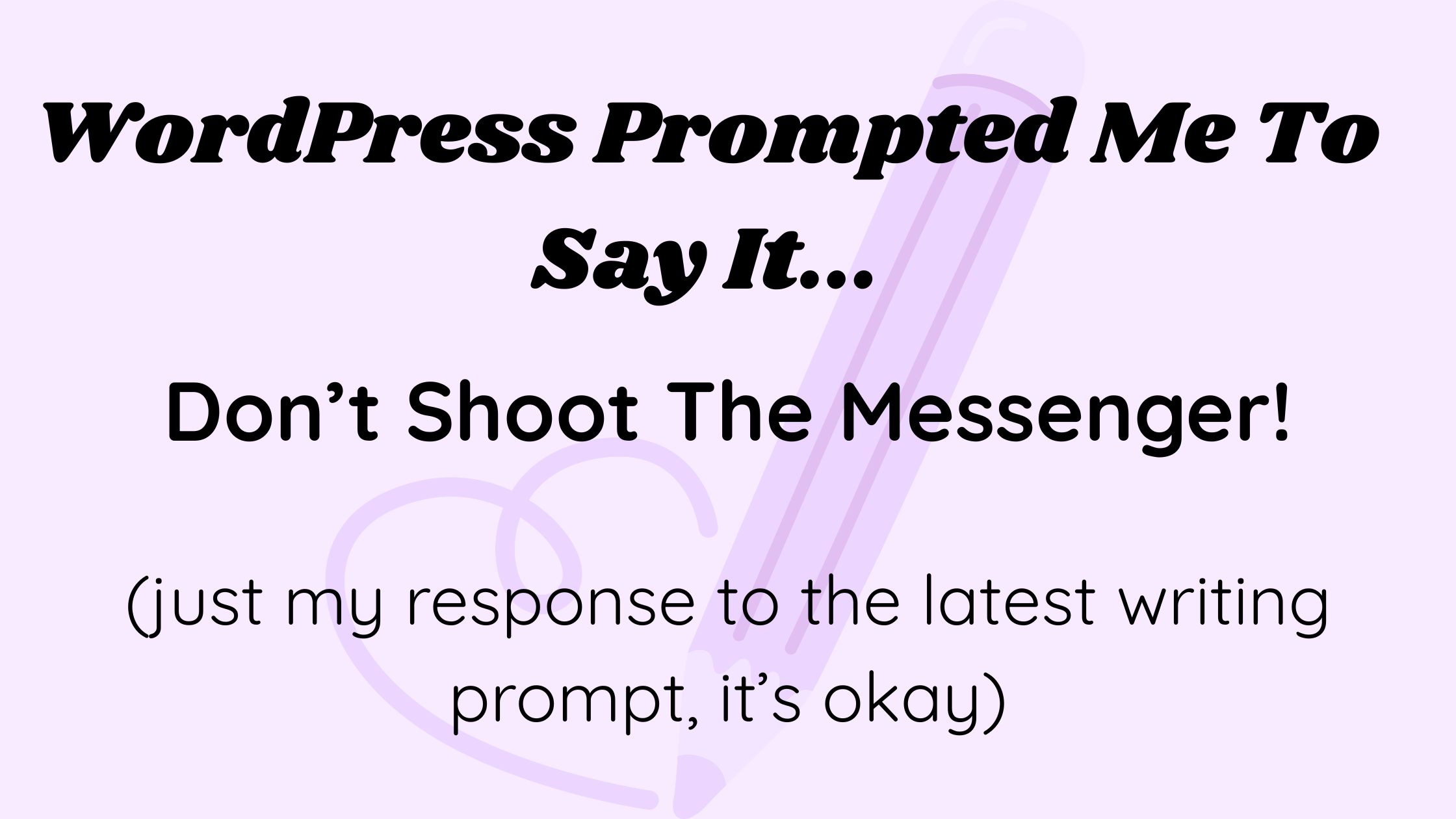 Grieving The Loss Of What Was and Appreciating What I Have Now, a WordPress Prompt